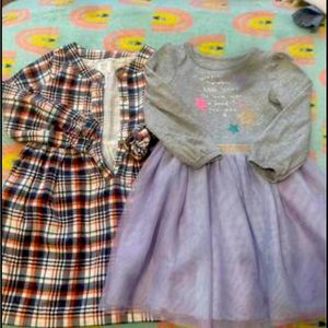 4T toddler girl dress bundle.